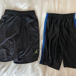 Michael Jordan and champion basketball shorts